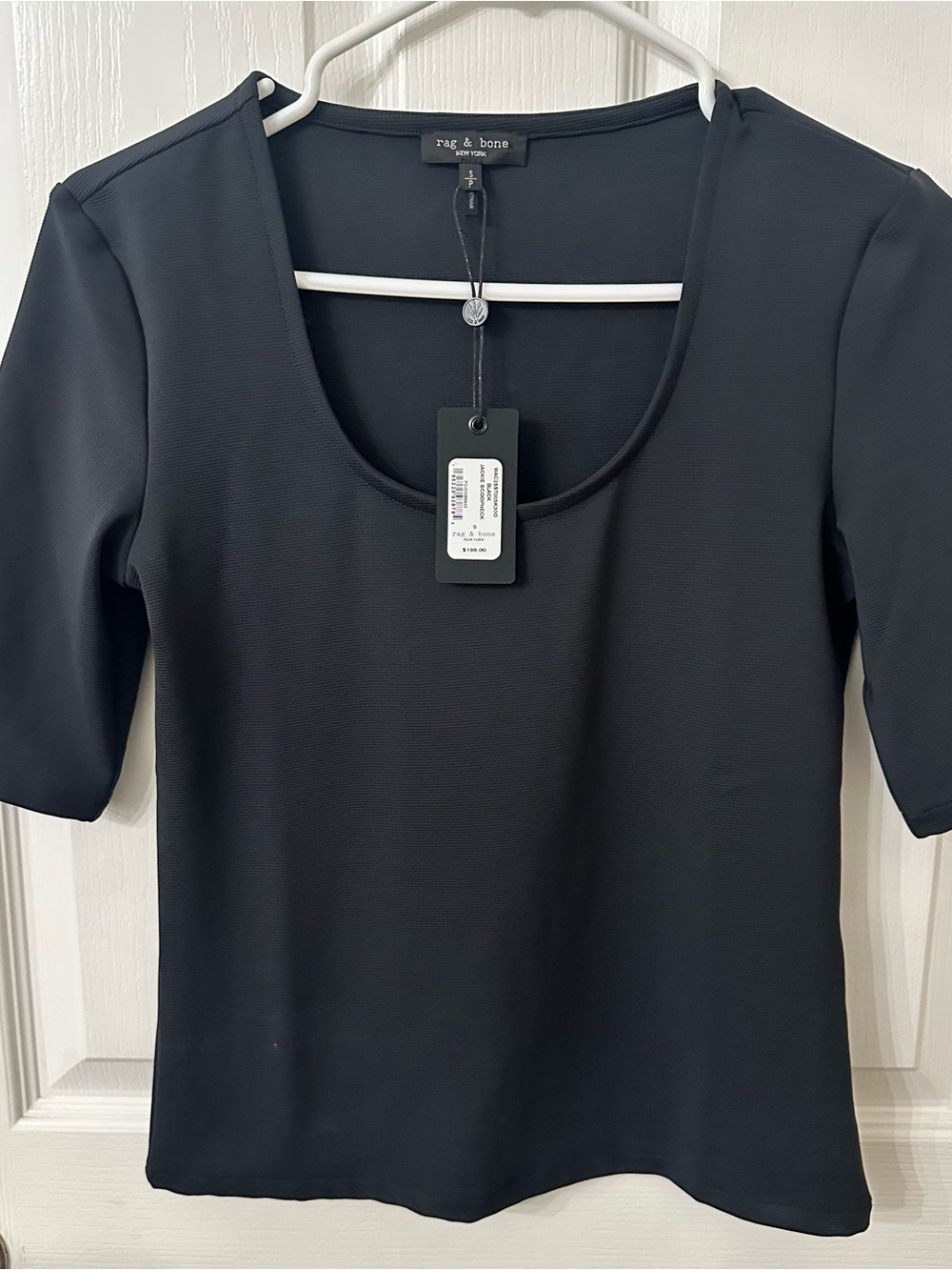 Rag & Bone Luca short-sleeve top, S NWT